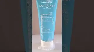 DOT & KEY Barrier Repair + Hydrating Gentle Face Wash 🩵🤌🏻.  #facewash #barrierrepair #dotandkey #new