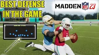 THE BEST DEFENSE IN MADDEN 23! INSANE PRESSURE & LOCKDOWN COVERAGE