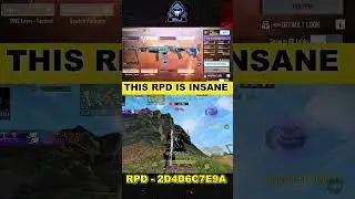 Unlimited Ammo RPD = DOMINATING BR Lobbies 🔥 CODM BR Gunsmith