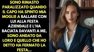 Sono rimasto paralizzato quando il capo ha invitato mia moglie a ballare con lui alla festa...