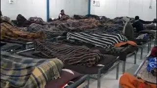 Homeless Take Refuge In Night Shelter As Delhi Reels Under Cold Wave