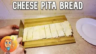 Cheese Pita Bread Recipe - How to cook cheese in pita bread with garlic and mayonnaise