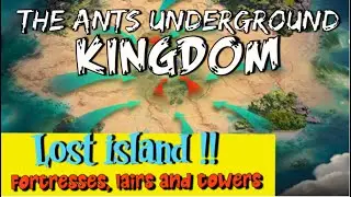 Fortresses, lairs and towers lost island