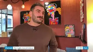 Du rugby à la peinture : rencontre avec Răzvan Ilișescu