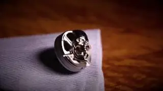 Encelade 1789 Skull Cufflinks at Fairfax & Roberts