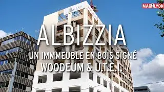 Albizzia, une tour en structure bois &agrave; La Confluence