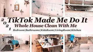 WHOLE HOUSE CLEAN WITH ME 2021| RAW MESSY HOUSE CLEANING| Extreme Cleaning Motivation | Selma Rivera