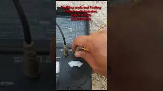 Electrical Earthing System Analog How to Use Megger, How to Use Earth Tester, How to Use Earth meter
