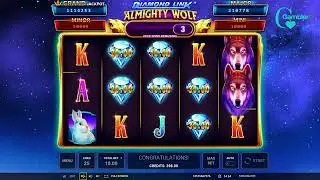 Diamond Link: Almighty Wolf by Greentube Video Review | GamblerID