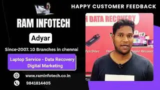 ⭐ #adyar  #laptop service #customer  review | why people trust #ram infotech #laptoprepair #service