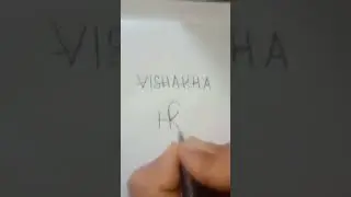Name of logo Vishakha💥💖Comment your names!😍🤩#trending #viral #youtubeshorts #shorts #art #short