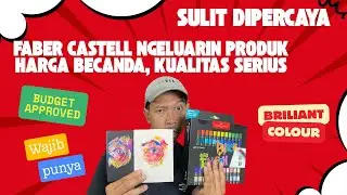 Si Cerah OIL PASTEL BLACK EDITION dari FABERCASTELL