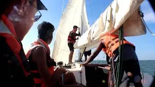 SAILING IN SOUTH CHINA SEA