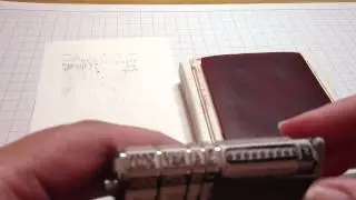 Male grunge card using washi tape and rotary stamp
