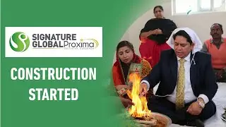 Bhoomi Poojan at Signature Global Proxima Sector 89 Gurugram