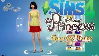 Sims 4 I Disney Challenge I Let's Play Season 1 Part 1  Snow White