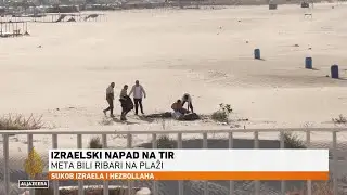 Izraelski dron gađao ribare na plaži u Tiru