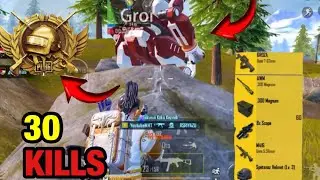 ONE MAN SQUAD 30 KILLS | ULTRA HDR 60 FPS