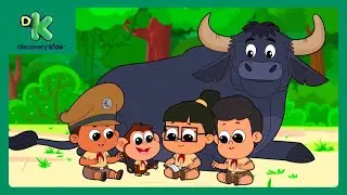 Baby Little Singham👶| Baby With Super Strength!💪| Kids Cartoons😍| @DiscoveryKidsIN ​