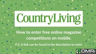 How to Enter Free Country Living Competitions on Mobile