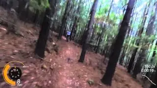 Jason bouncing like a Spider Monkey