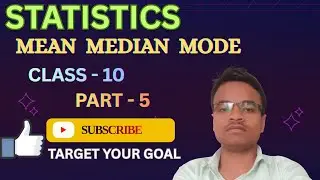 STATISTICS ( CUMULATIVE FREQUENCY POLYGON CURVE OR OGIVE) Part -5.  Class - 10  By - MANISH SIR
