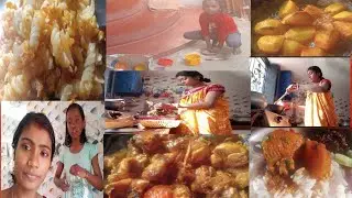 বছরে শুরু টা পরিবারে সাথে 😊টিফিনে ডিম দিয়ে পাস্তা,দুপুরে চিকেন +শাক+চাটনী সাথে ভুরিভোজ দিয়ে কাটালাম