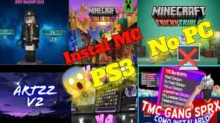 Download mods and all types of Minecraft ps3😱🔥