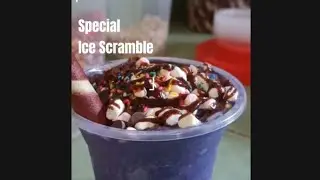 The Best Ice Scramble in Town made by Yours Truly