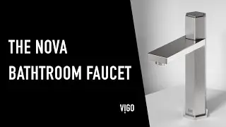 Luxury Bathroom Makeover -- Featuring VIGO Nova Bathroom Faucet