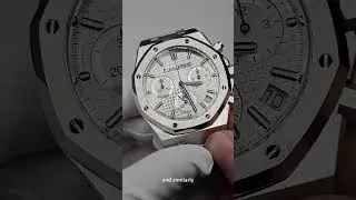 【Super Rew Review】APS Factory Royal Oak Chronogrph  26240ST White Dial  Real Flyback Movement 4401