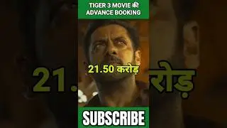 Tiger 3 Advance Booking Collection 🤑🤑🤑