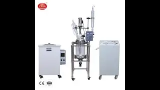 50l Double Walled Glass Reactor for sale