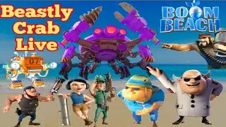 Boom Beach Beastly Mega Crab 2022 Stage 1-60 Live