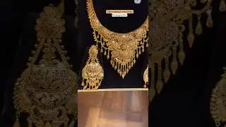 light weight gold set Kalkatiya design 😍@UniqueJewellers1 #trending #gold #design #feed ##viral