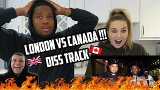 U.K vs CANADA !? BEEF TING Chunkz ft Big Shaq & Team Alboe (Wolfieraps Diss Track)