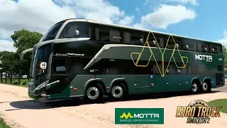 ETS 2 MAPA RBR VIA&Ccedil;&Atilde;O MOTTA SKINS SELVIRIA-MS  PARA PETROP&Oacute;LIS-RJ