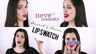 🍬Neve Dessert a Levres 💄 LIP SWATCH MENTRE CANTO! 🎶 + GIVEAWAY