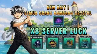 X8 SERVER Fish It | New Quest Bait & Cave Crystal | Menuhin Index | Chill Stream | DAY 26/365