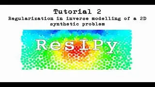 Tutorial 02 - Regularization in inverse resistivity modeling