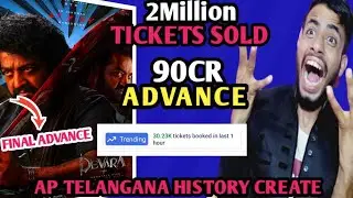 Devara Advance Booking Report |Devara Box Office Collection Day 1|Devara Final Advance |jr NTR