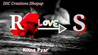 R.S. letter new WhatsApp status video/ R love letter &hearts;️/S Love&hearts;️Letter New what's app status video