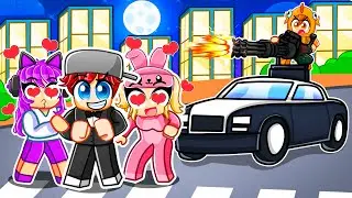 Rizzing Girls as The RICHEST CRIME BOSS in Roblox Jailbreak!