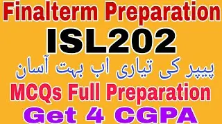 ISL202 Final Term Preparation 2024||Isl202 Finalterm Preparation||isl202 Finalterm Preparation 2024