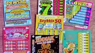 Zdrapki#195 WSZYSTKIE ZDRAPKI PO 2 ZŁOTE