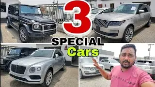 3 special cars | Bentley Bentayga | Range Rover | Mercedes-Benz G550 | al Nukhbah cars auction | car
