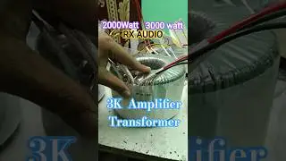 2000 Watt Amplifier Transformer Testing 💥 | RX AUDIO