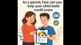 As a Parent, How Can You Help Your Child Build Credit Score?