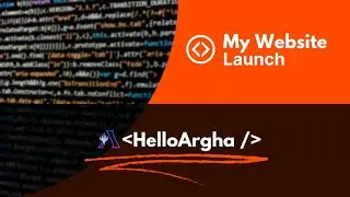 Finally launched my own Website 😎🔥 | #HelloArgha Website | NextJs 13 Project | Web Development