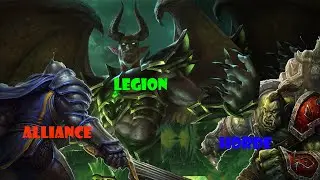 WarCraft 3 Empire of the Tides LEGION  Mod: ALLIANCE and HORDE  vs LEGION